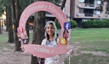 Tiene 12 años y ya se graduó en la universidad: la historia de Lara Ghione, la rosarina que sorprendió a todos