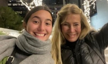 Las fotos de Cris Morena y Azul, la hija de Romina Yan, de vacaciones en Nueva York