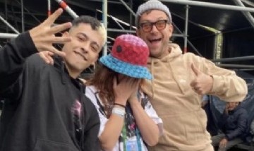 "Morí": la reacción de la hija del líder de Gorillaz por el show con Trueno