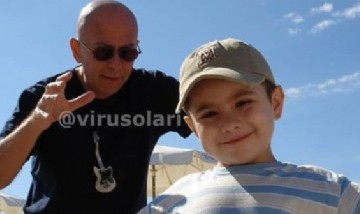 Bruno Solari, nació a finales del 2000 y es el único hijo reconocido del Indio