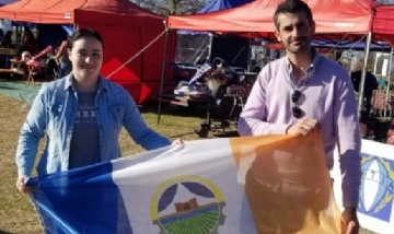 Anabel Soto de Souza y Nazareno La Gamba presentaron "OPORTUNIDADES" en Carmen de Areco.