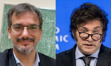 Sebastián Galmarini calificó de "papelonezco, bruto e irresponsable" el discurso de Milei en Davos