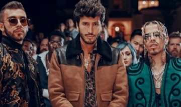 Sebastián Yatra , Rauw Alejandro y Manuel Turizo se unen en "TBT"