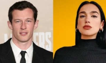 Dua Lipa y el actor Callum Turner, sorprendidos en actitud muy cariñosa en un estreno