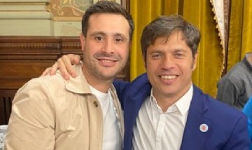 El secretario general del municipio de Salto se reunió con el gobernador Kicillof