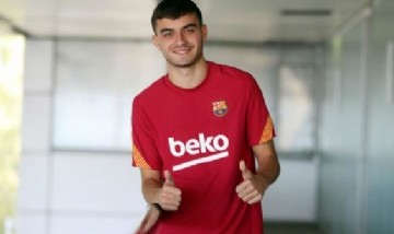 Pedri: fue el goleador del Barcelona y se transformó en viral por su humildad