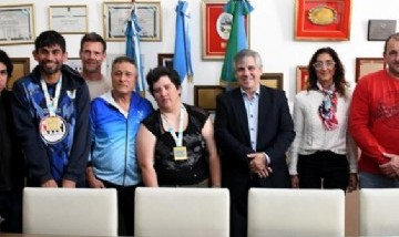 Britos reconoció a la delegación local que se destacó en el Open Panamericano de Judo Inclusivo