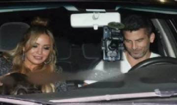Karina La Princesita y su novio Nicolás Furman se mostraron juntos a la salida del Cantando