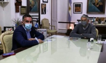 Carlos Puglielli se reunió con Daniel Spadone