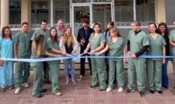 Juan Andreotti inauguró un nuevo Centro de Rehabilitación y Kinesiología