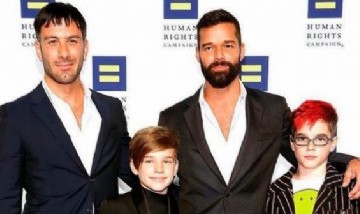 El increíble parecido de Ricky Martin con su hijo mayor que se volvió furor en las redes