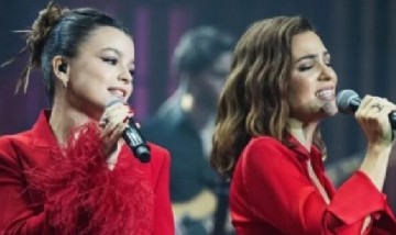 Agustina Cherri y su hija Muna cantaron juntas en el Cris Morena Day y causaron furor