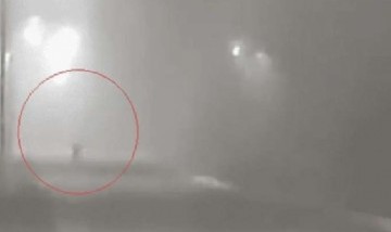 Conmoción por un duende que fue filmado en la Universidad de Lomas de Zamora