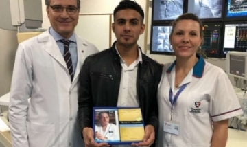 La Fundación Favaloro dio un reconocimiento Lautaro Guzmán