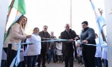 Alexis Guerrera inauguró las renovaciones de la Escuela Primaria 11 de Germania: "Defendemos el futuro"