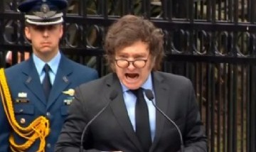 Por sus dichos sobre Malvinas, Javier Milei fue declarado "persona no grata" en Bariloche