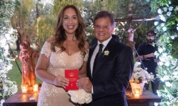 María Eugenia Vidal y Enrique "Quique" Sacco se casaron con una ceremonia íntima en San Antonio de Areco