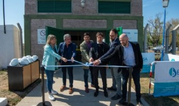 El gobernador, Axel Kicillof, inauguró la red de provisión de gas natural para Fontezuela