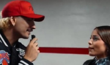 Video: El incómodo momento entre Coscu y Emilia Mernes tras el recital de Duki