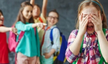 Retrato del acosador y de la víctima de "bullying"