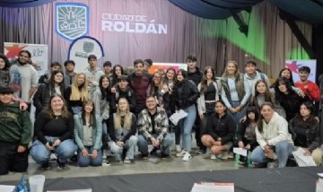 Roldán lanzó el Presupuesto Participativo Joven con más de 60 chicos que diseñarán proyectos para la ciudad