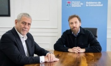 Federico Otermín recibió a Jorge Ferraresi y llamó a fortalecer el diálogo entre intendentes peronistas