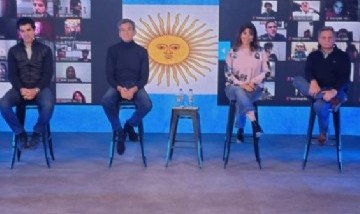 Florencio Randazzo sigue ampliando su armado: se mostró con Juan Manuel Urtubey y Graciela Camaño