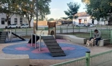 Rosario inauguró su primer parque exclusivo para perros en Rivadavia al 2500