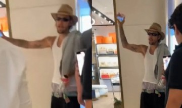 ¡Se pudrió! Justin Bieber se enojó con fanáticos que lo estaban grabando en la calle