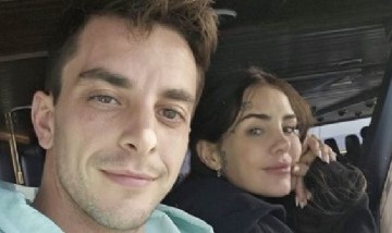 Blanquearon su relación: El viaje romántico de Candelaria Tinelli y Santiago Urrutia a Uruguay
