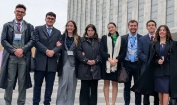 Estudiantes de la UBA fueron reconocidos como Delegación Distinguida por la ONU