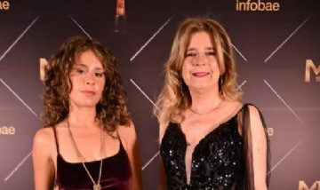 Mercedes Ninci presentó públicamente a su hija Flor en los Martín Fierro: "Nunca mostré a mis hijos"
