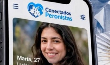 Lanzan un "Tinder peronista" para encontrar pareja sin matchear con gorilas