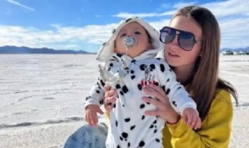 La tierna foto que compartió Indiana Cubero con su hermanito Luca: "Mi gordo"