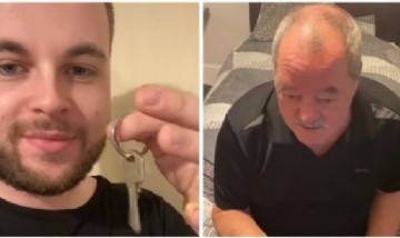 Viral: la emocionante reacción de un hombre al enterarse de que su hijo le pagó la hipoteca