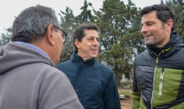 Wado de Pedro y Mauro García recorrieron obras y participaron de las celebraciones por el Día de la Industria