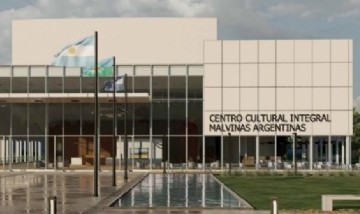 Nardini supervisó la construcción del Teatro Municipal que transformará el centro de Malvinas Argentinas