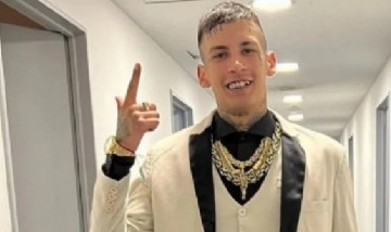 Impactante imagen: En televisión mostraron una foto de L-Gante tras las rejas