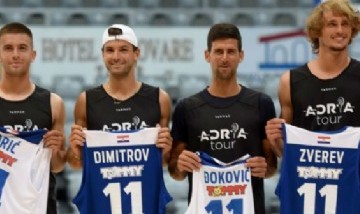 Escándalo en el tenis: Djokovic dio positivo de coronavirus tras organizar un torneo en Serbia