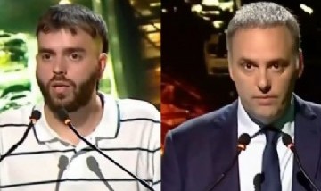 "Ñoqui": La chicana de Luca Bonfante a Manuel Adorni en el debate porteño