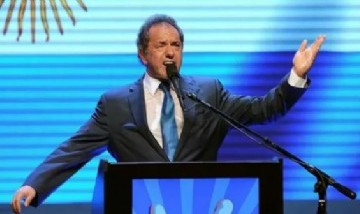 Tras el acto de Cristina Kirchner, Daniel Scioli ratificó su precandidatura presidencial