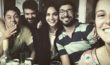 Previa en lo de Lalu. Rojas, Buenos Aires.