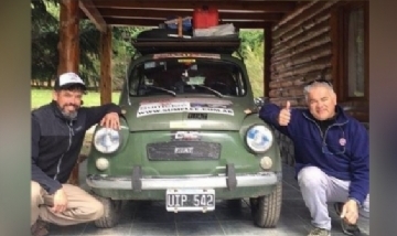 Recorrieron la Argentina en un fitito