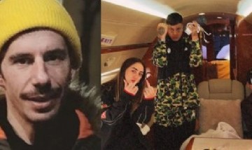 El hermano de Lamothe criticó a Duki, Bizarrap y Nicki Nicole por ir en avión privado a México