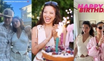 Emlia Mernes recibió los 28 años con un mega festejo donde no faltó nada