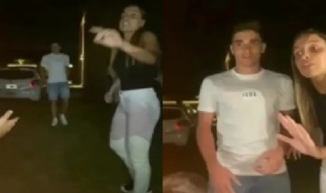 "Una fotito más y listo": la novia de Julián Álvarez, inflexible con un grupo de nenes