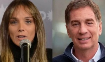 Malena Galmarini cruzó a Diego Santilli y,entre otras cosas, lo trató de "alfombra"