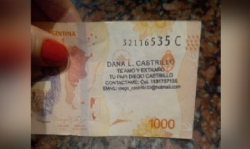 La historia del padre que buscaba a su hija a través de billetes que se volvió viral en Facebook