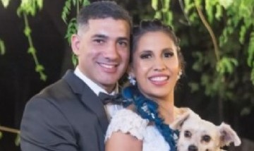 Ella es Mía, la perrita que fue dama de honor en un casamiento en Corrientes