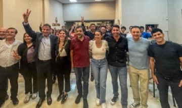 Eslaiman y Moreira encabezaron un acto del Frente Renovador en San Martín con fuertes cuestionamientos al gobierno de Milei
